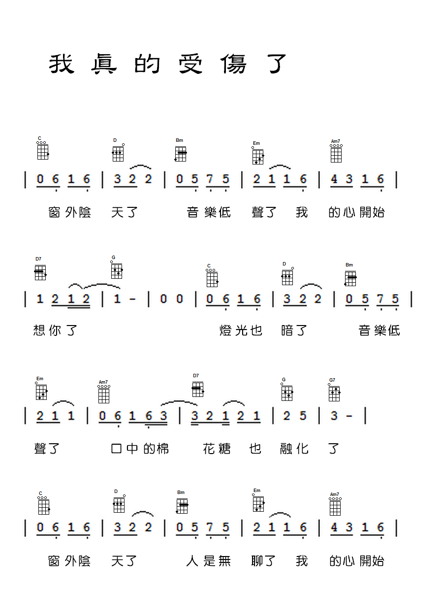 我真的受伤了-张学友