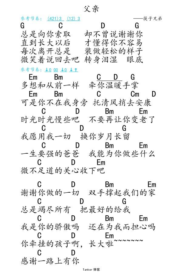 尤克里里谱 1